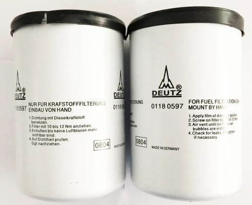 OEM BF4Mのディーゼル発電機の燃料フィルター21492771 01180597部