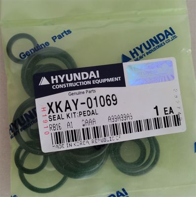 R140LC9エンジンの掘削機の予備品の黒のOリングのシールのキットXKAY-00667