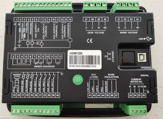 POPULACE Hgm6110u Hgm6120n Amf ジェネセットコントローラ Hgm9510 ディーゼル発電機コントローラ