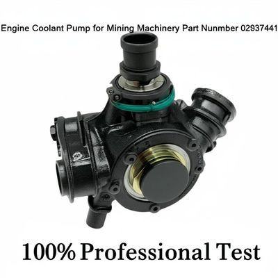 鉱山機械用トップエンジン冷却水ポンプ 部品番号 02937441 100% 専門家によるテスト